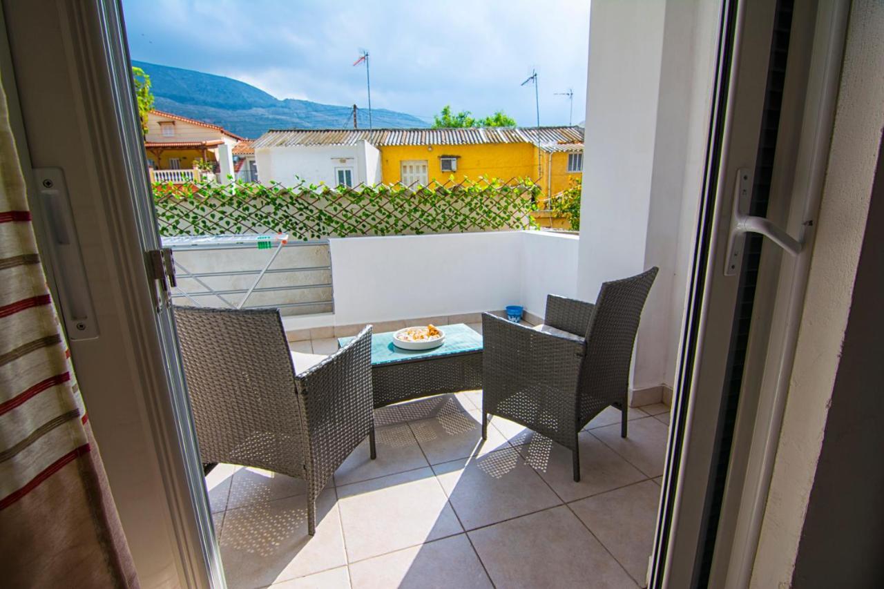 Erofili Apartments Souda Exterior foto